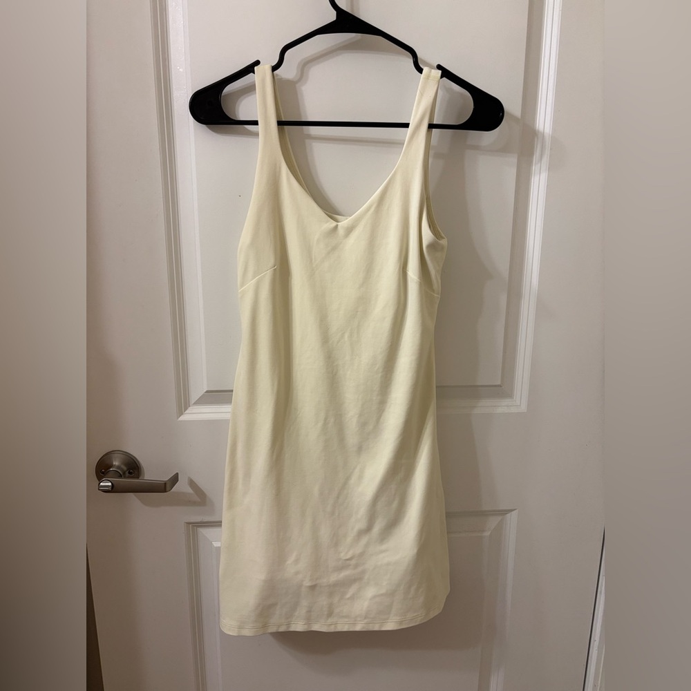 Yellow lululemon tennis dress